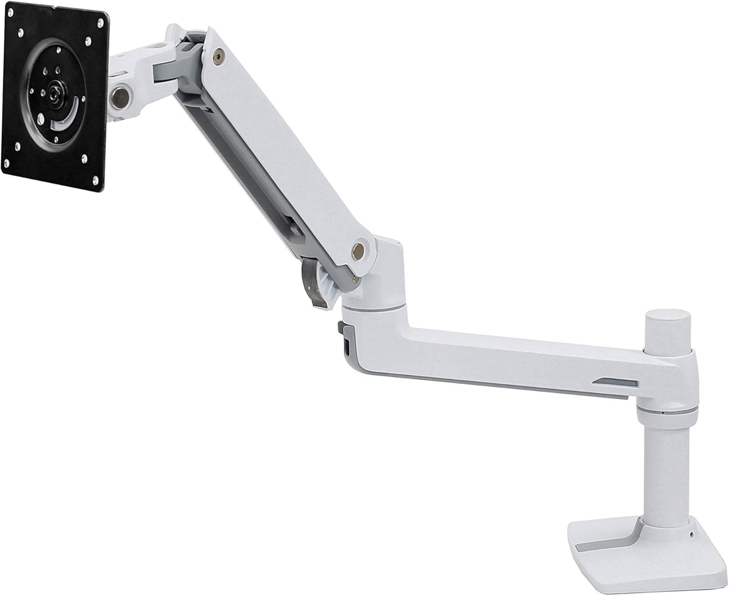 LCD Tisch-Monitorarm für 32 Zoll Displays, Weiß LX Arm Weiß