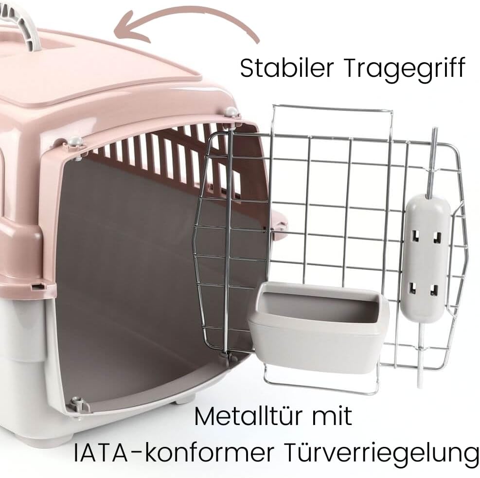 IATA-konforme Hartschalen-Transportbox, 2 Stück