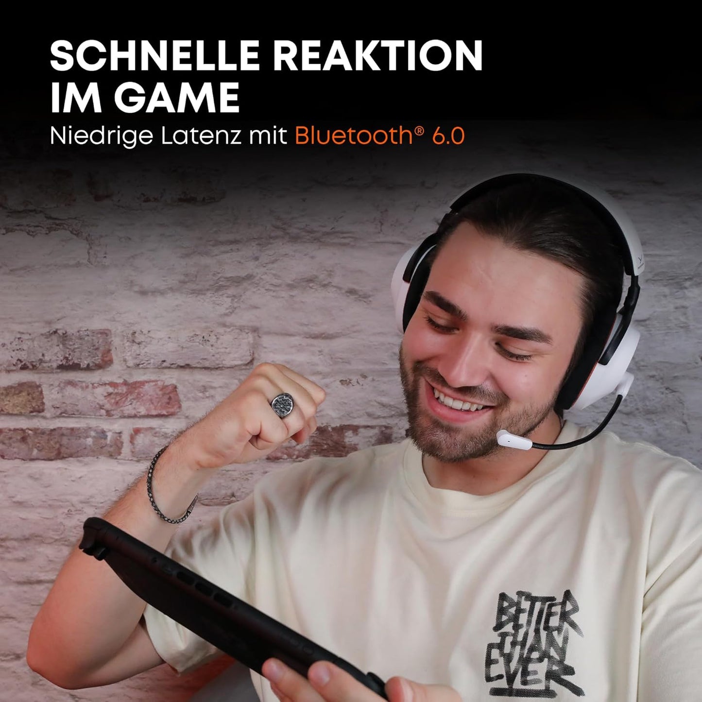 MMX 230 Wireless Gaming Headset mit Bluetooth, Schwarz