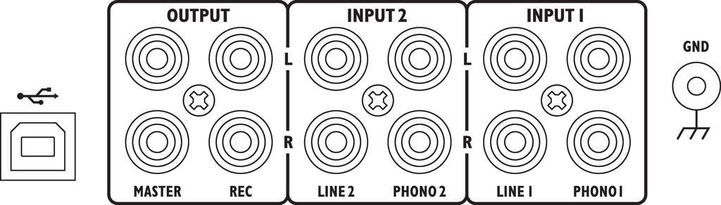 MPX-20USB DJ-Mischpult