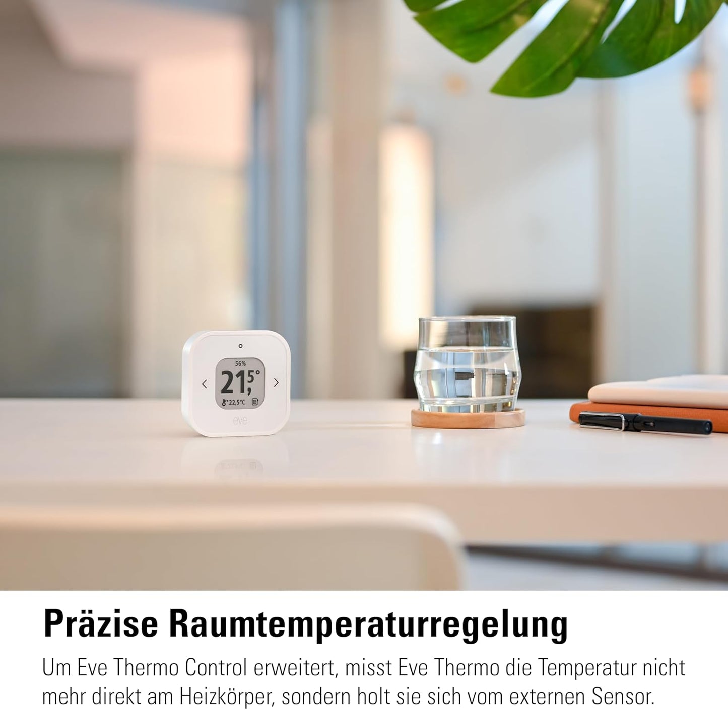 Thermo Raumkomfort-Set für 1 Heizkörper, Eve Raumkomfort-Set (Matter)