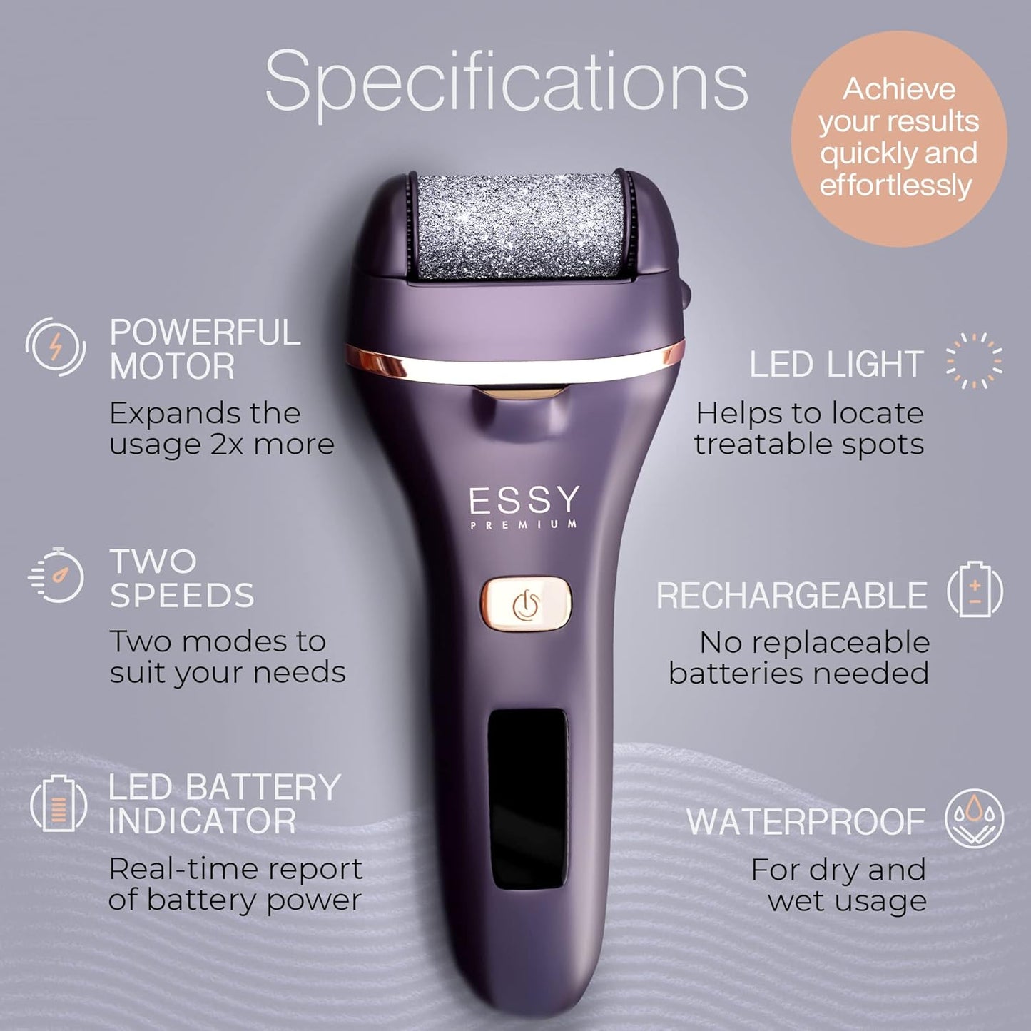 Hornhautentferner, Purple