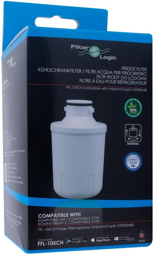 FFL-105CH Interner Wasserfilter für Hanseatic Kühlschrank