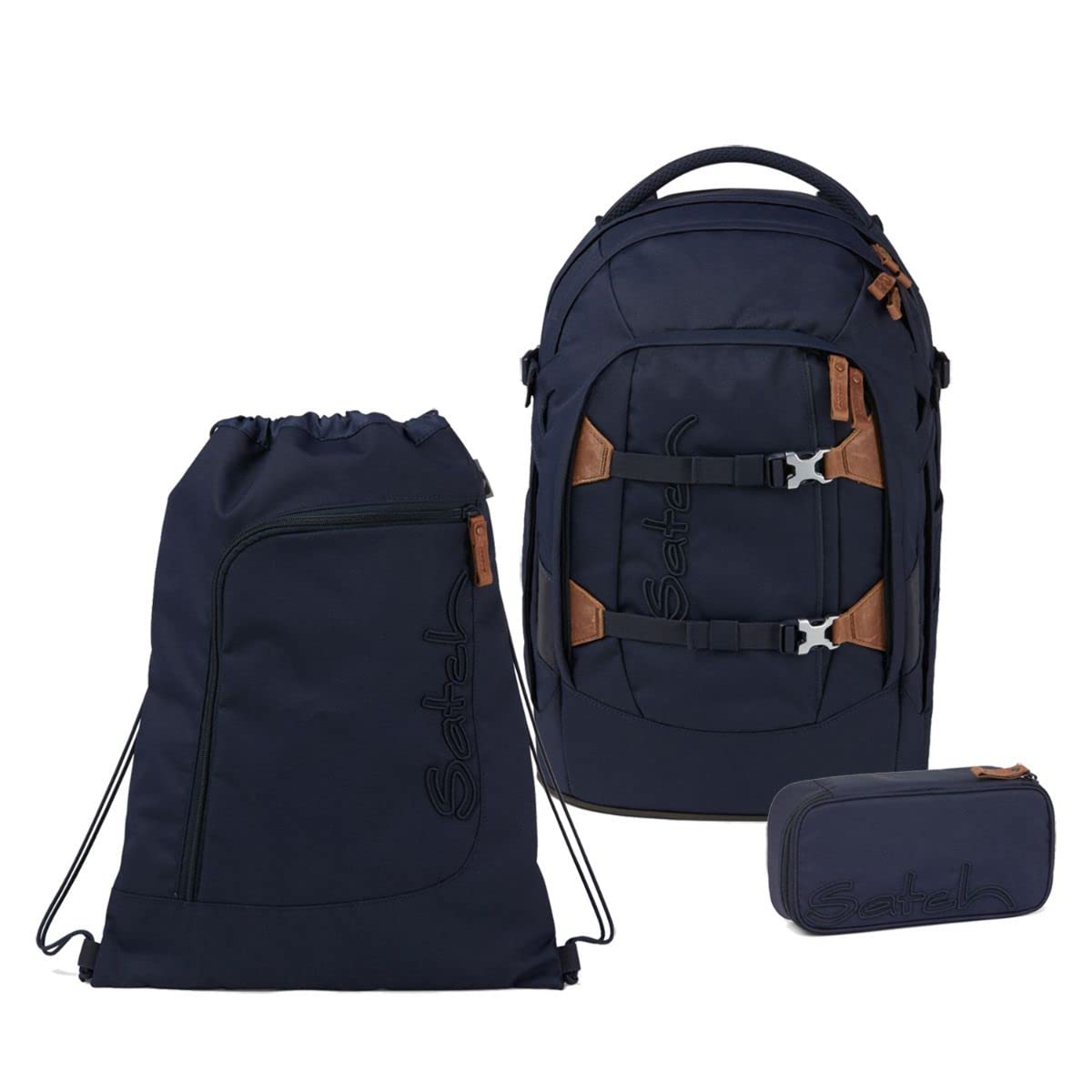 Ergonomischer Schulrucksack, 45 x 30 x 22 cm Nordic Blue