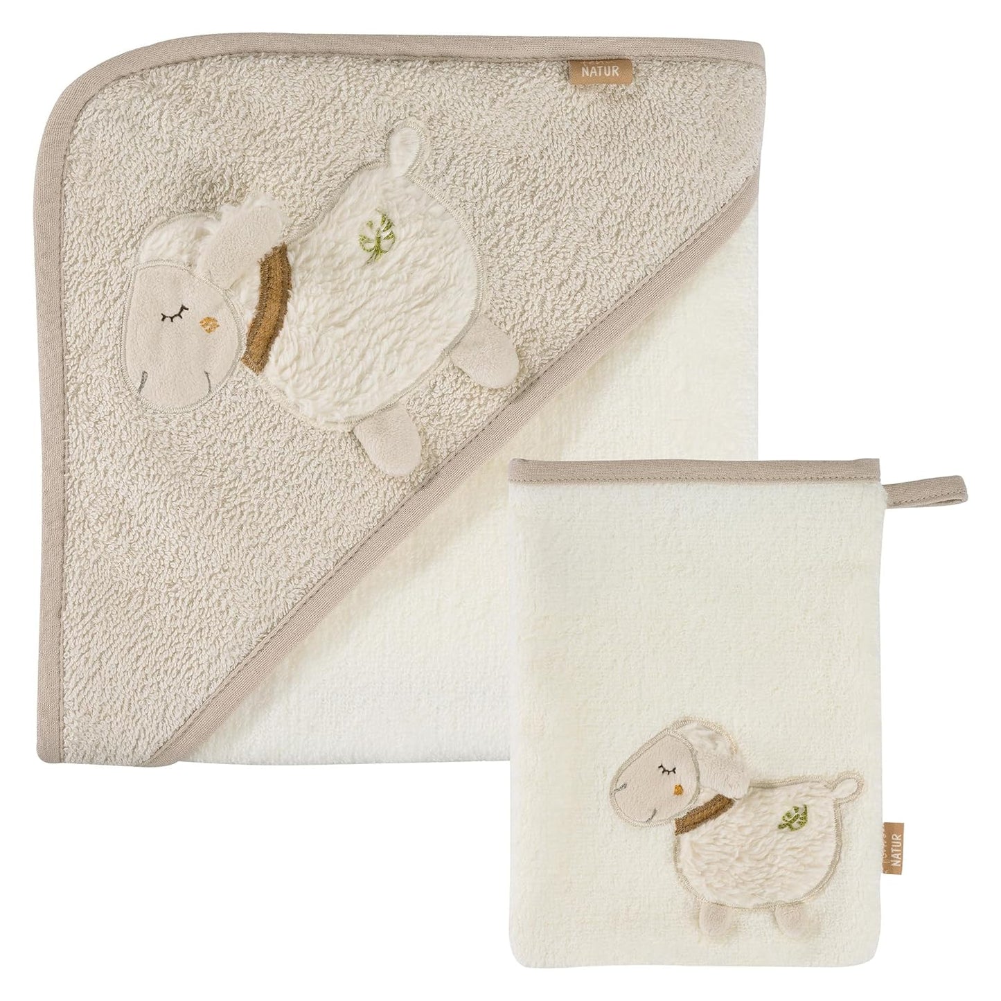 Bade-Set Schaf, Schaf NATUR