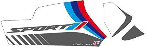 Schwingenschutz Aufkleber Kit BMW R1200GS/R1250GS, Weiß Motorsport
