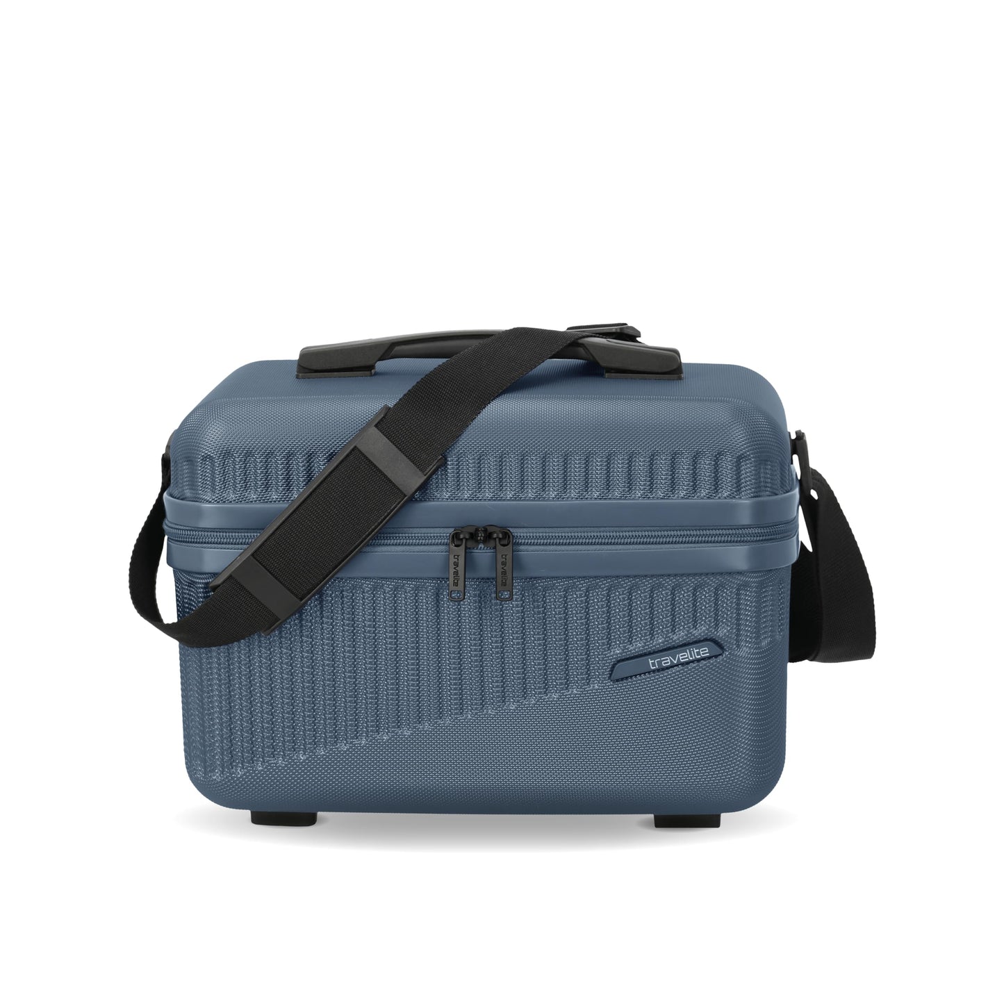 Beautycase Hartschale mit Organizerfunktion (36 cm), Blau Beautycase (36 cm)