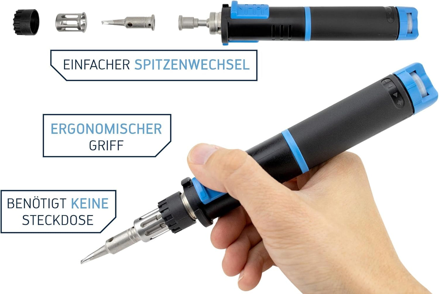 Gaslötset Independent 130, Profi Set M ; Single