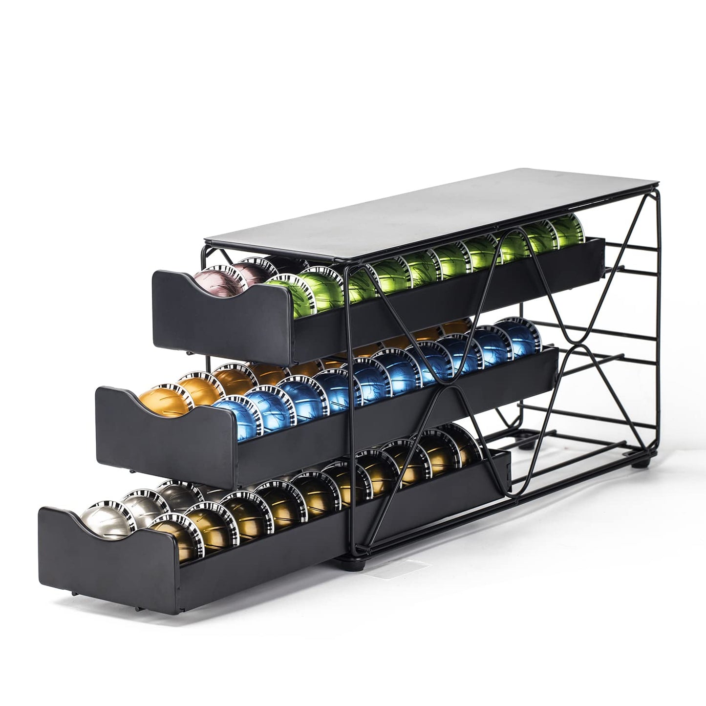 Kaffeepads Halter für Nespresso Vertuo, 3 Tier