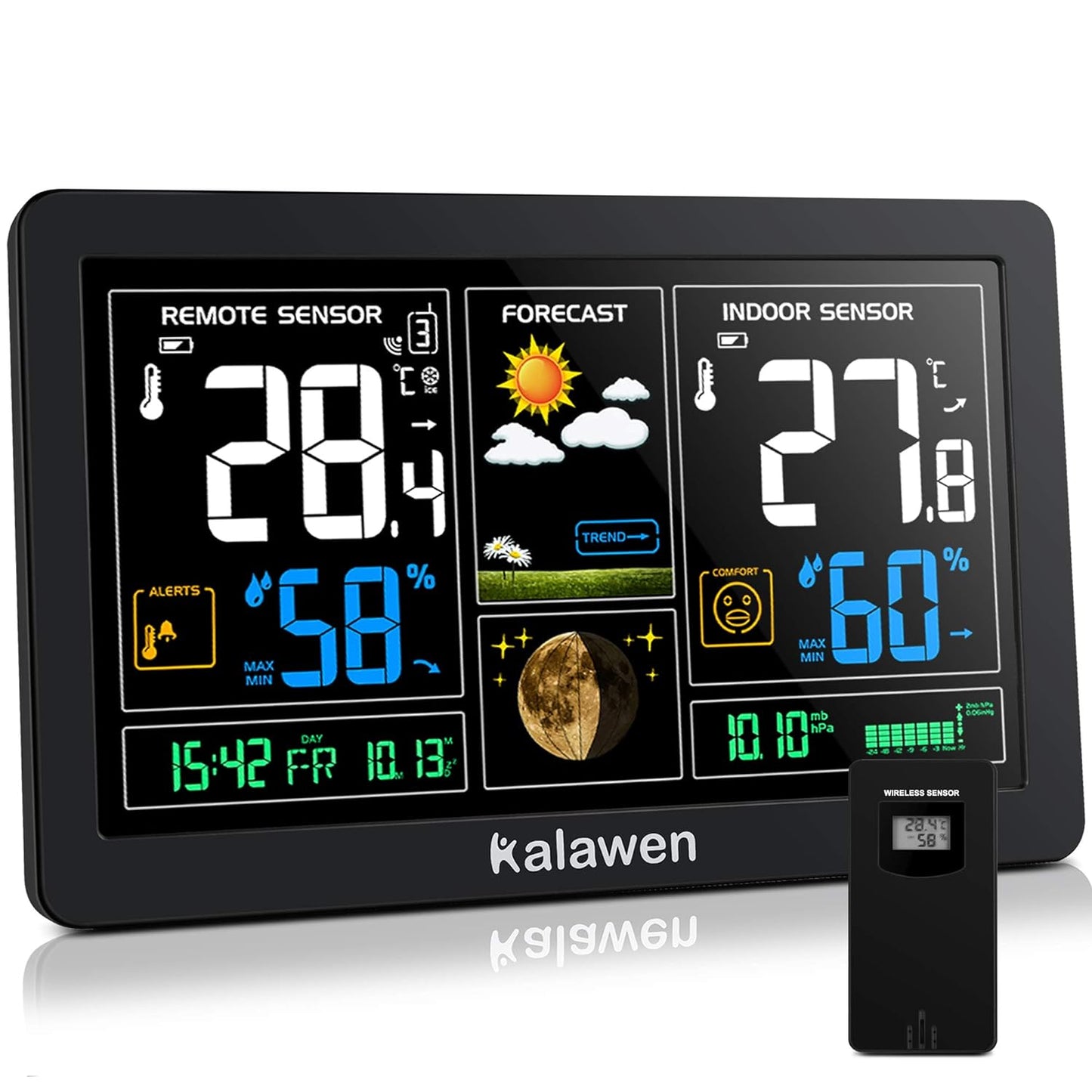‎QXZ-3378, Wetterstation mit 1 Aussensensor