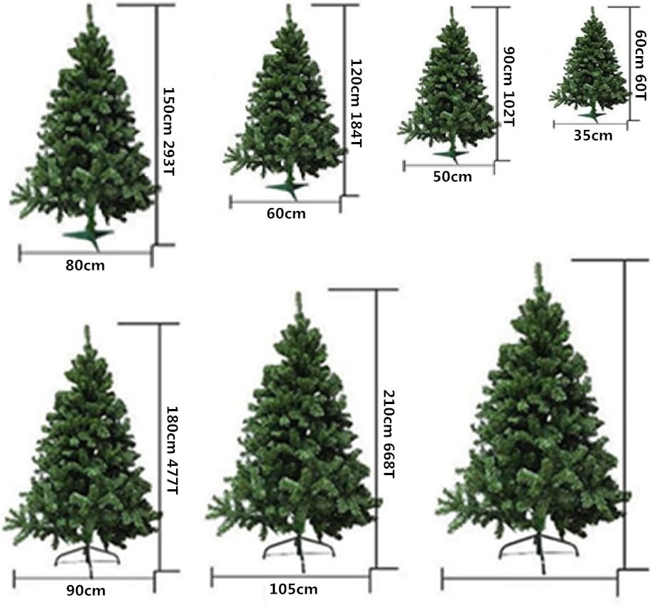 Künstlicher Weihnachtsbaum mit 477 Spitzen und Metallfuss, 180 cm Glänzend Weiß