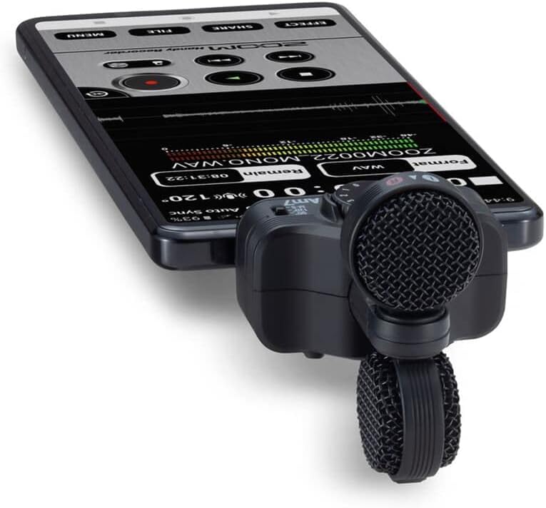 AM7 MS Stereo Mikrofon für Audioaufnahmen von mobilen Android-Geräten, Am7