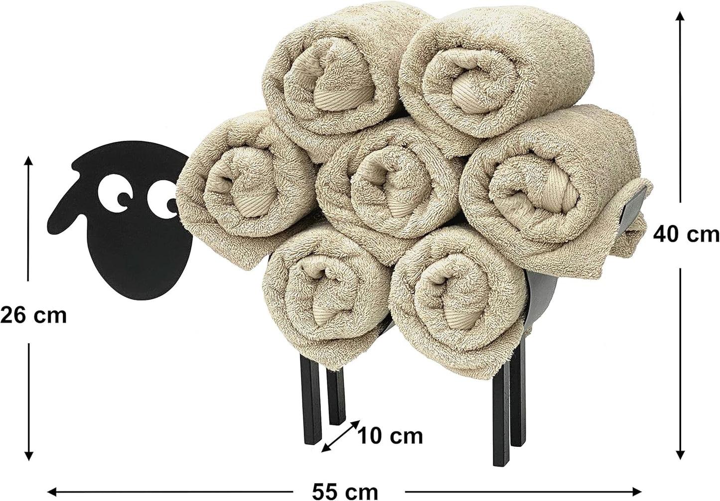 Gästehandtuchhalter Schaf