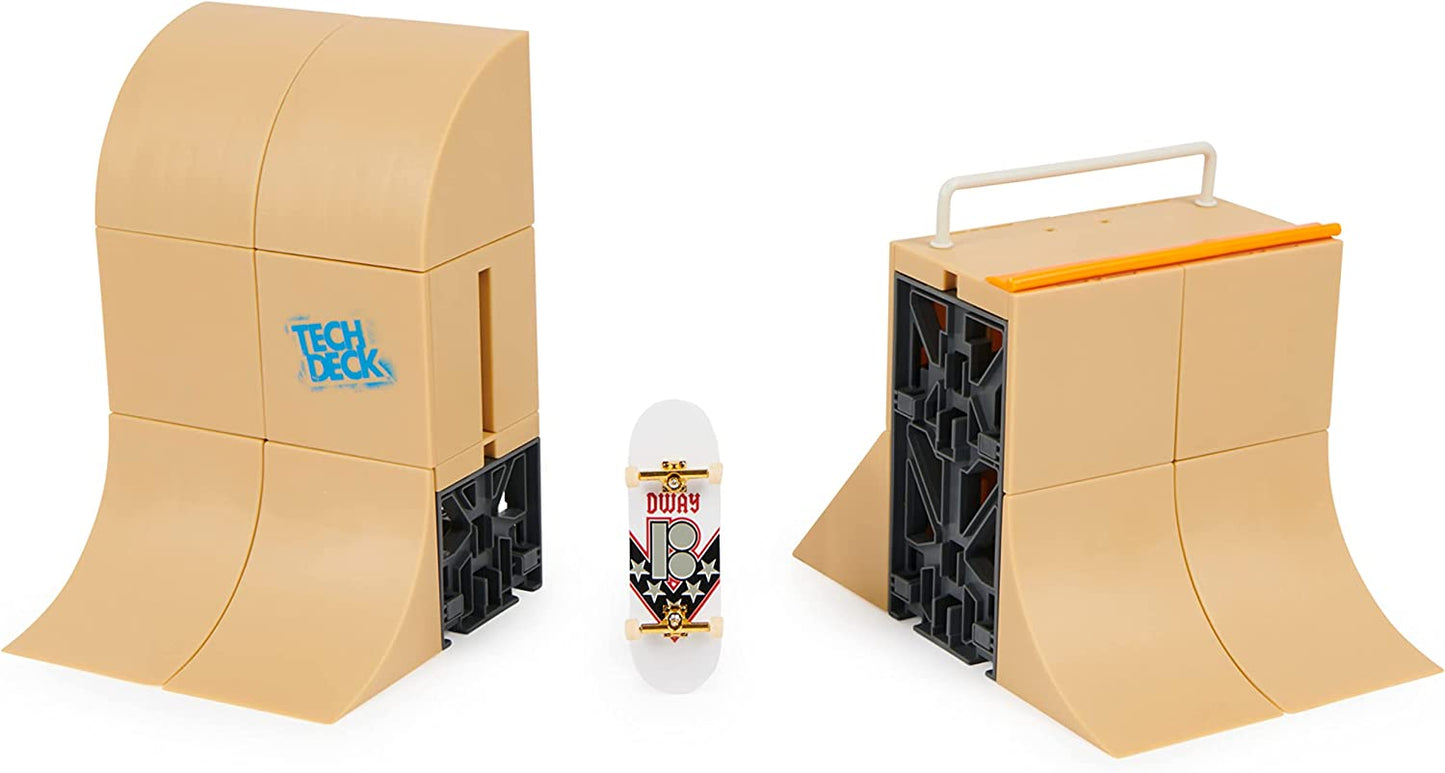 Tech Deck Danny Way Mega Half Pipe X-Connect Park Creator, Spielfahrzeug, Toy