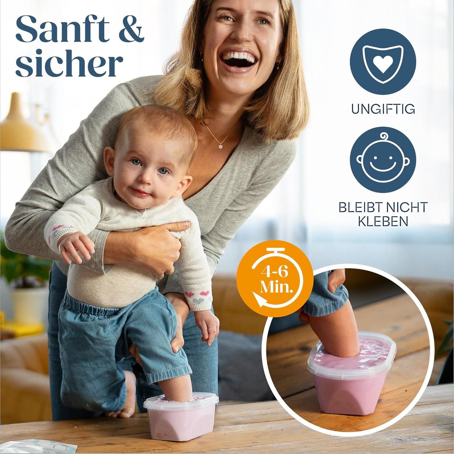 3D Baby-Gipsabdruck-Set, Baby 3D Abdruck-Set