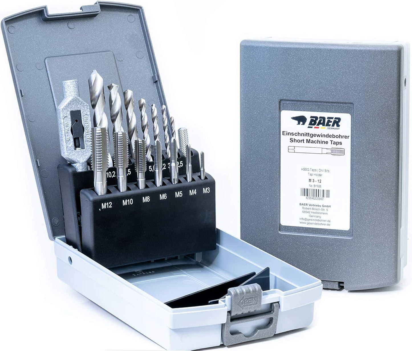 Gewindeschneider Set, Standard