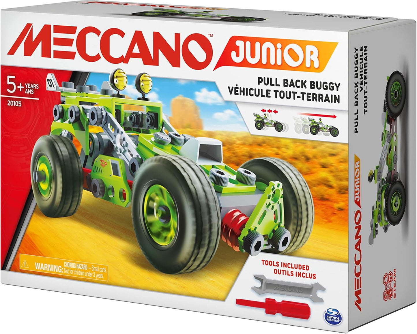 3-in-1 Deluxe Pull-Back Buggy