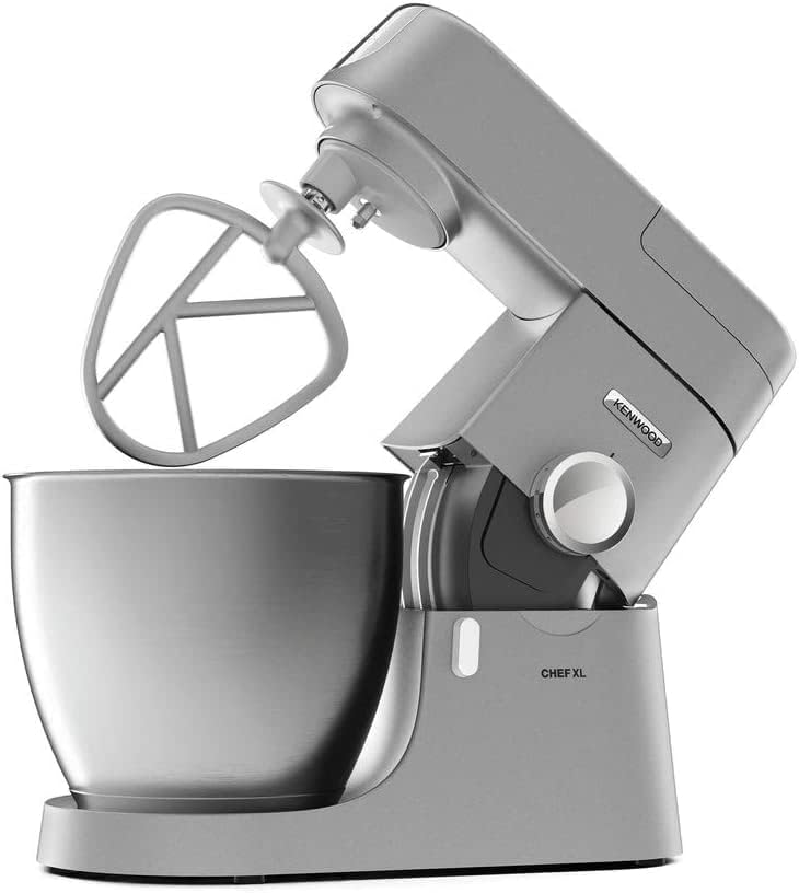 Küchenmaschine Chef XL, silberne 6,7L Schüssel + Mixer