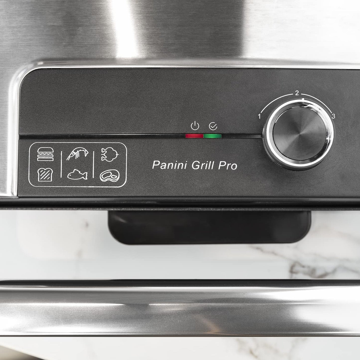 Kontaktgrill, Mit Thermostat
