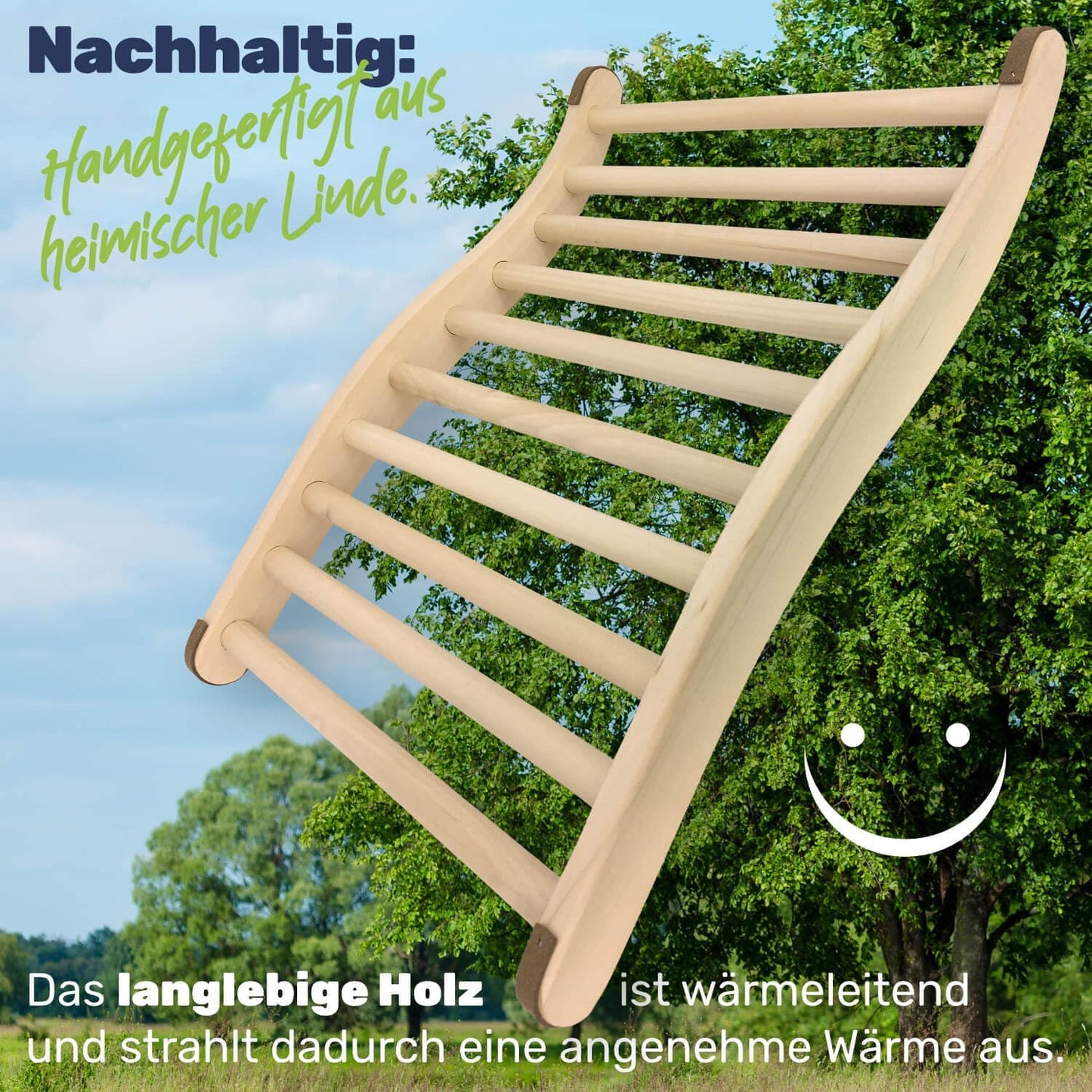 Sauna Rückenlehne in S-Form