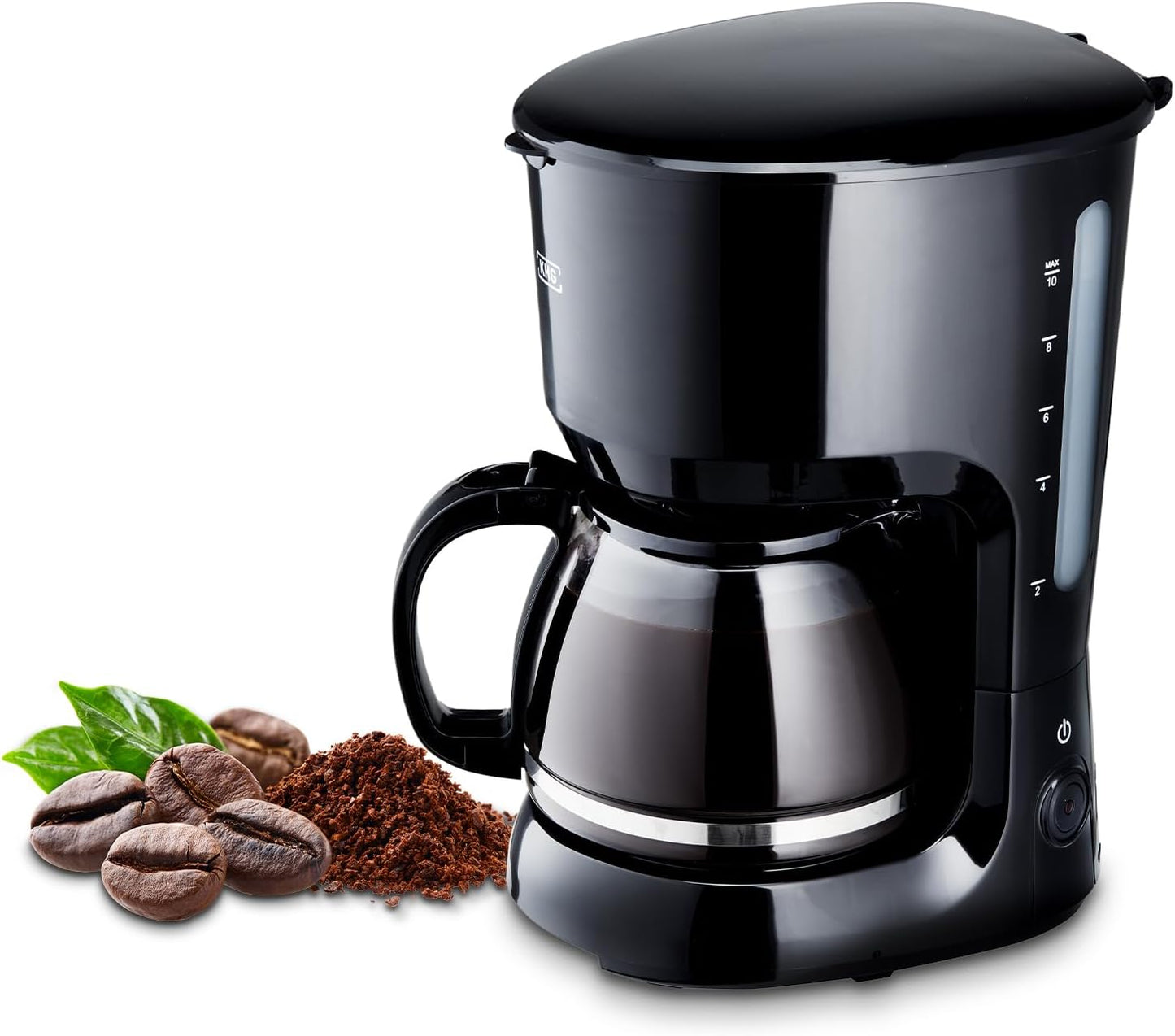 Filterkaffeemaschine KA-128S mit Glaskanne