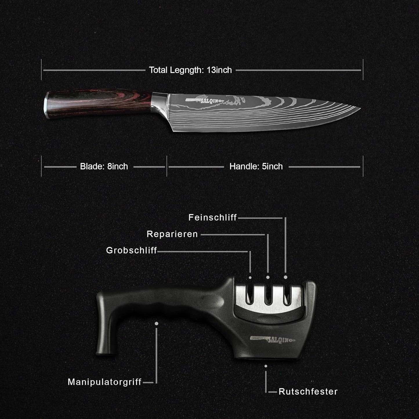 Küchenmesser-Set
