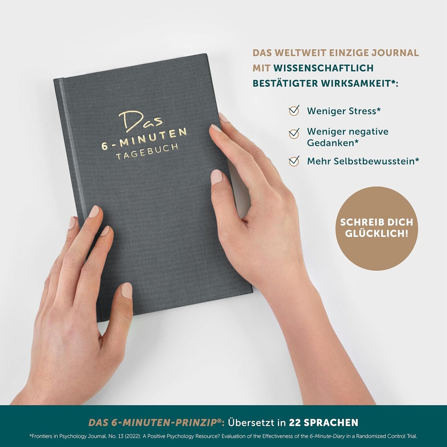 Das 6-Minuten Tagebuch, Anthrazit