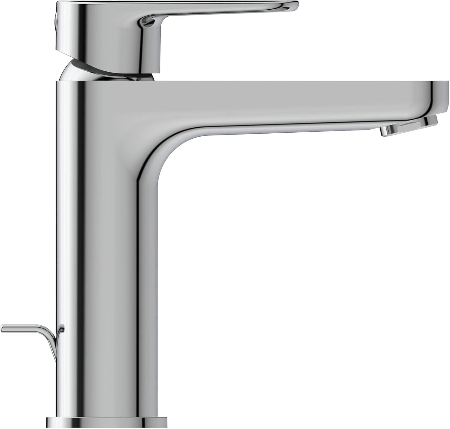Cerafine O Waschtischarmatur mit Ablaufgarnitur, BlueStart BlueStart Chrom