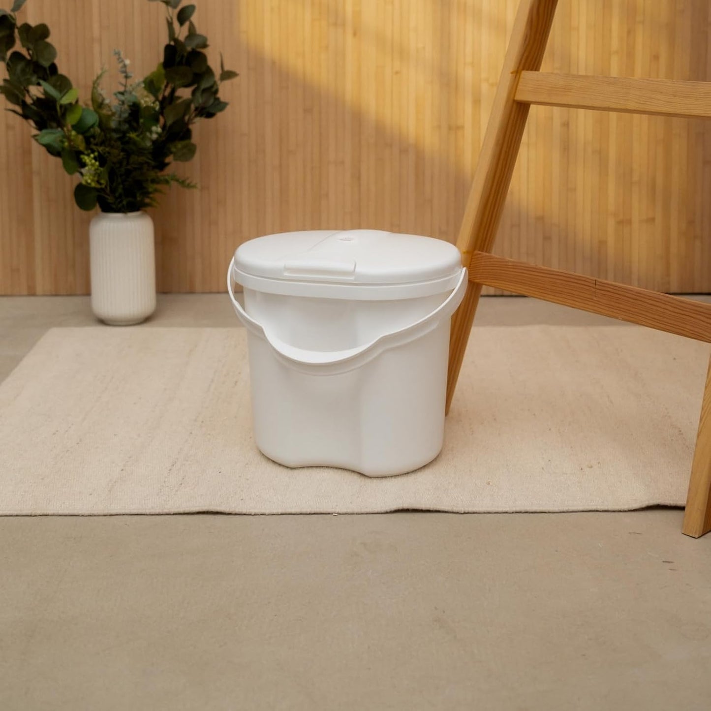 Geruchsdichter Windeleimer TOP, weiss 33 x 29.3 x 29 cm
