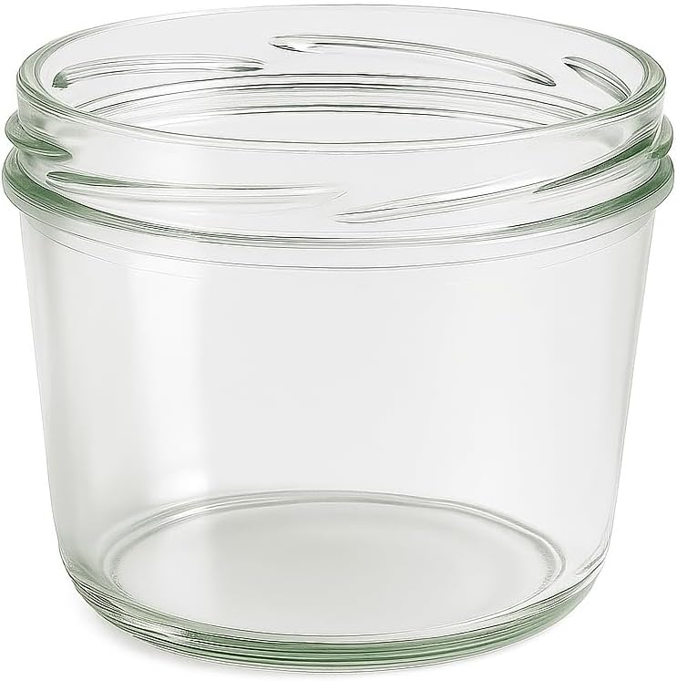 25er-Set Marmeladengläser mit Deckeln und Etiketten, Rot Kariert 230 ml 25