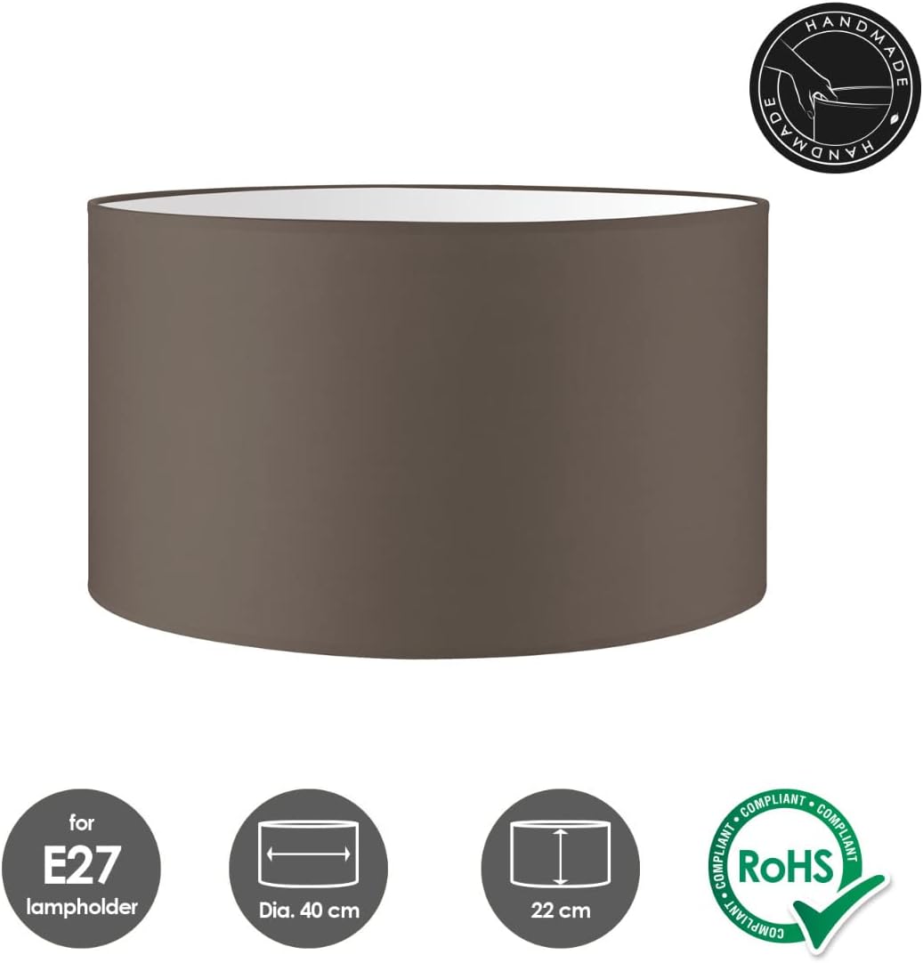 Lampenschirm, Beige 40cm durchmesser 22cm höhe