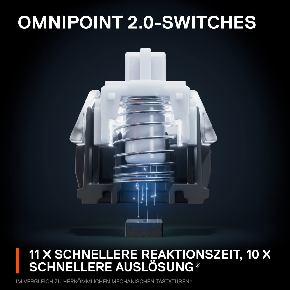 Apex Pro TKL, Gaming-Tastatur, Kabelgebunden TKL (2023) Deutsches QWERTZ