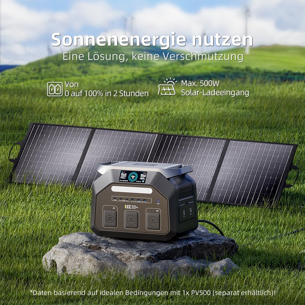 IEE Solargenerator P1800  mit Powerstation, 1800W