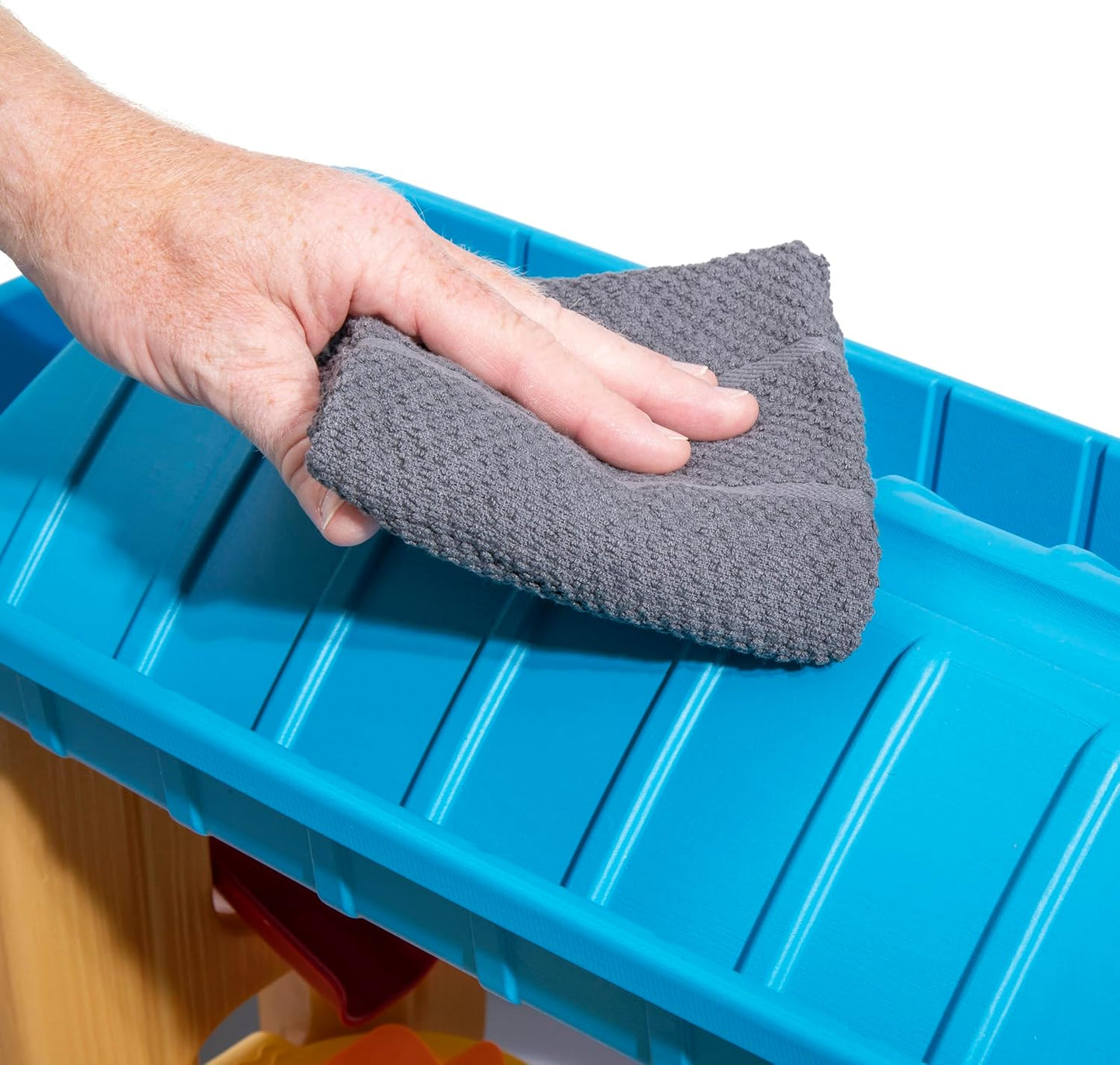 Wasserspieltisch mit Zubehörset, Grau