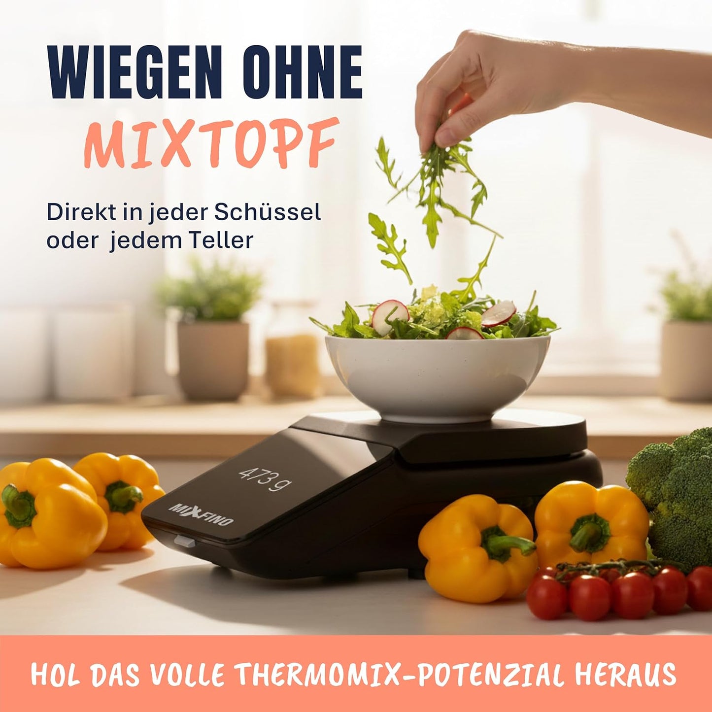 WiegeBase Plattformwaage für Thermomix TM7