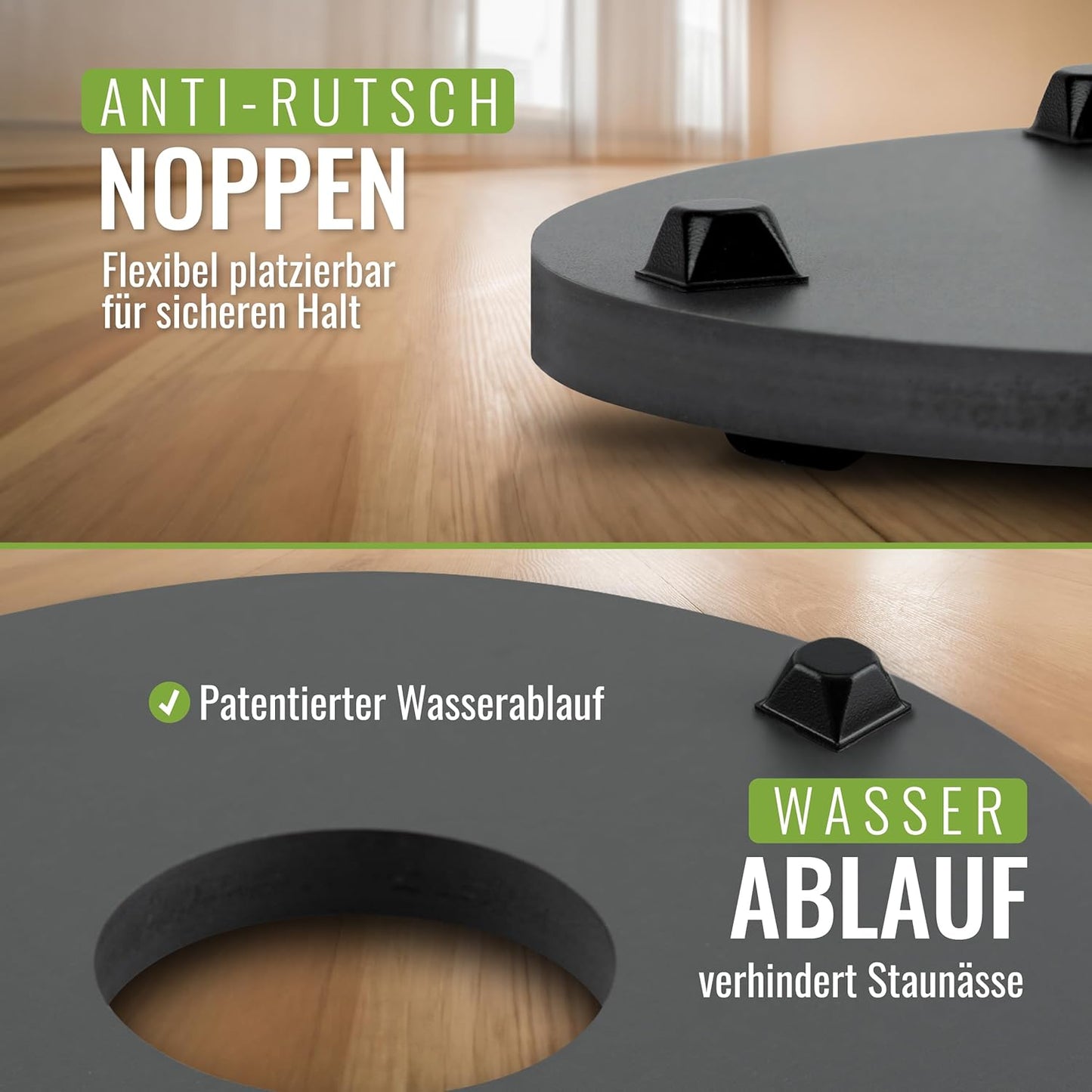 Pflanzenroller für Blumentöpfe, Ø28cm