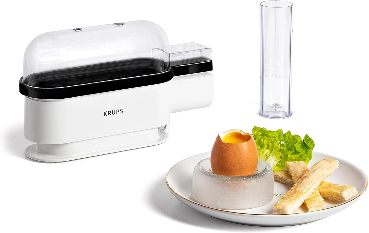 Eierkocher EG 234115 Ovomat Trio, Weiss/Schwarz