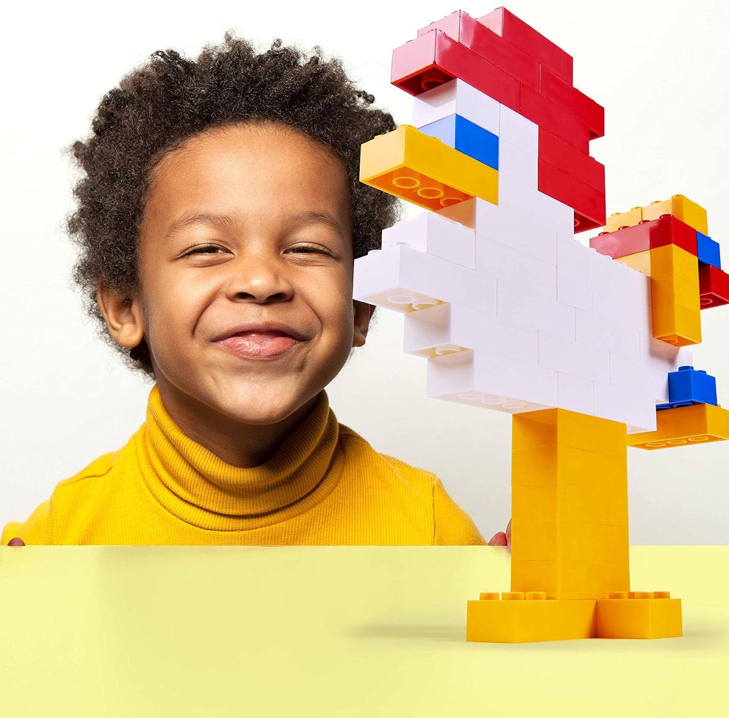 Blox Weisse Bausteine, 500 Stück, Weiß