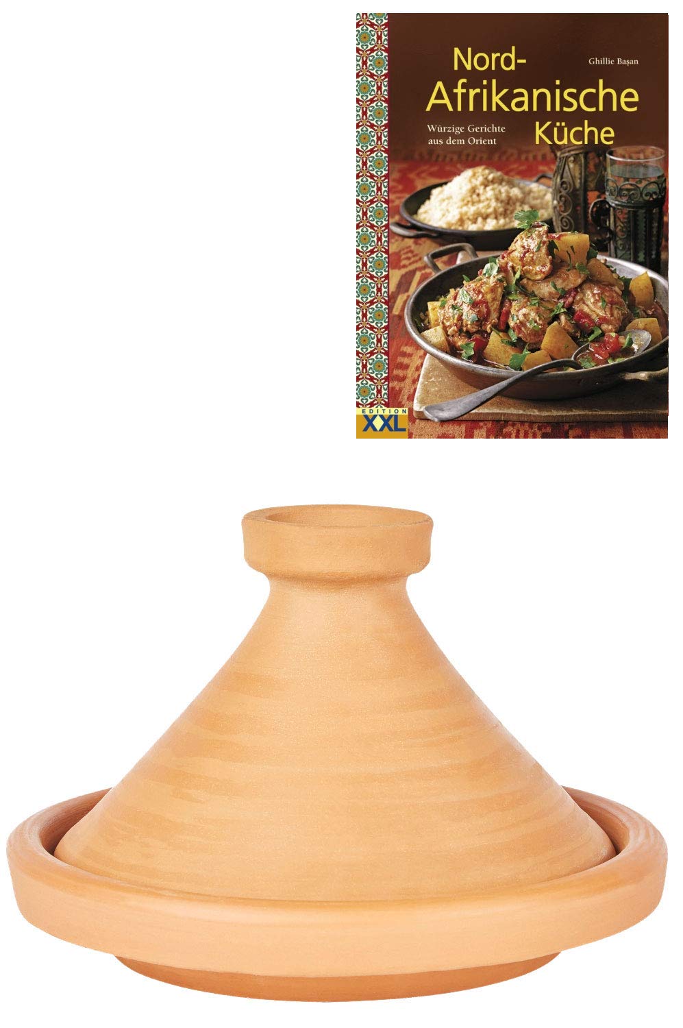 Tajine mit Kochbuch
