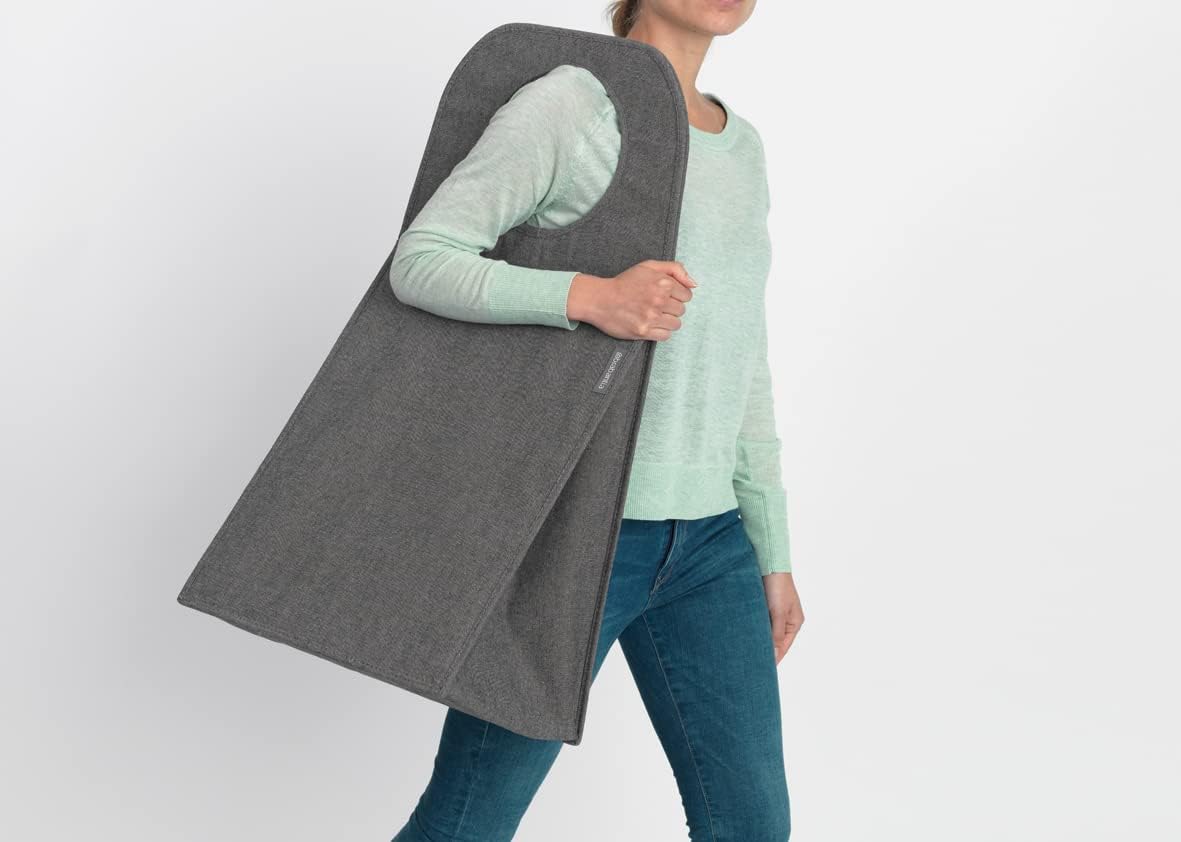 Wäschebox, 55L, Rechteckig, Pepper Black