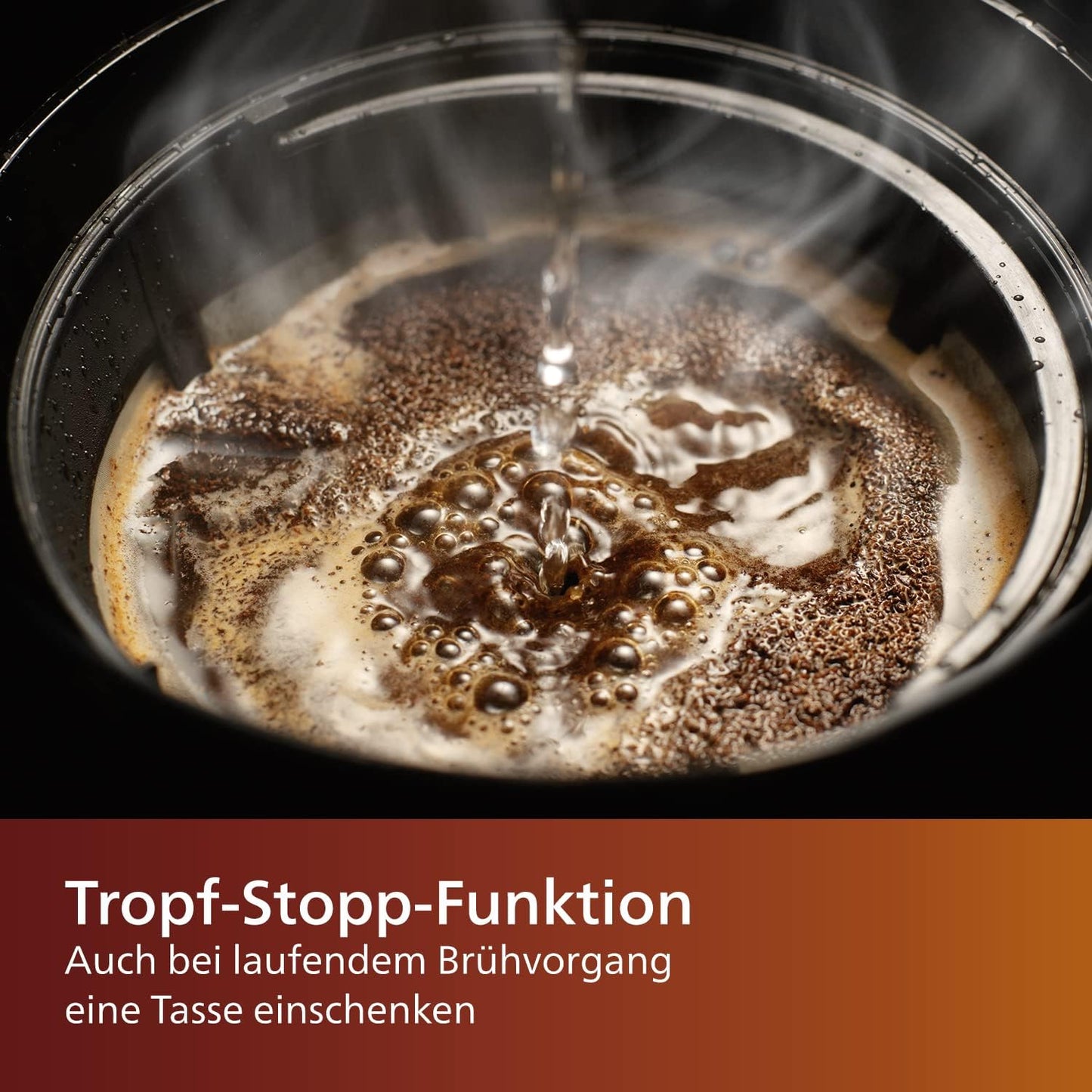 Café Gaia Filterkaffeemaschine, Thermoskanne