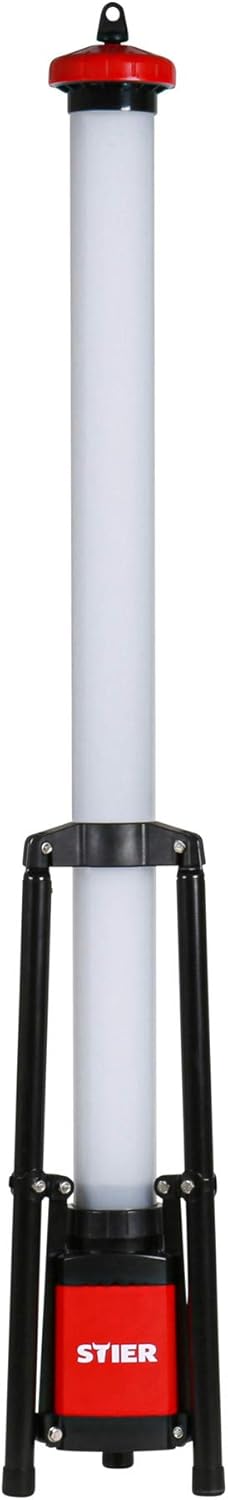 Akku-SMD-LED-Tower-Baustrahler 360° Tower 3500 Lumen, 36 W / 3500 Lumen, Mehrfarbig