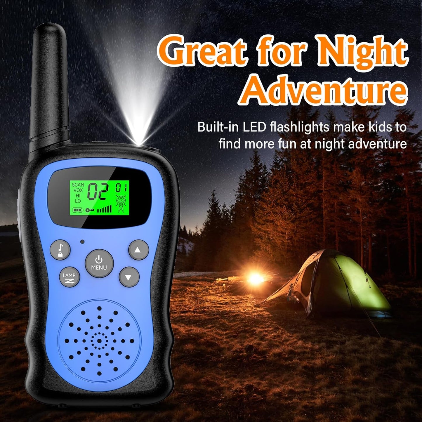 2er-Set Walkie-Talkie für Kinder