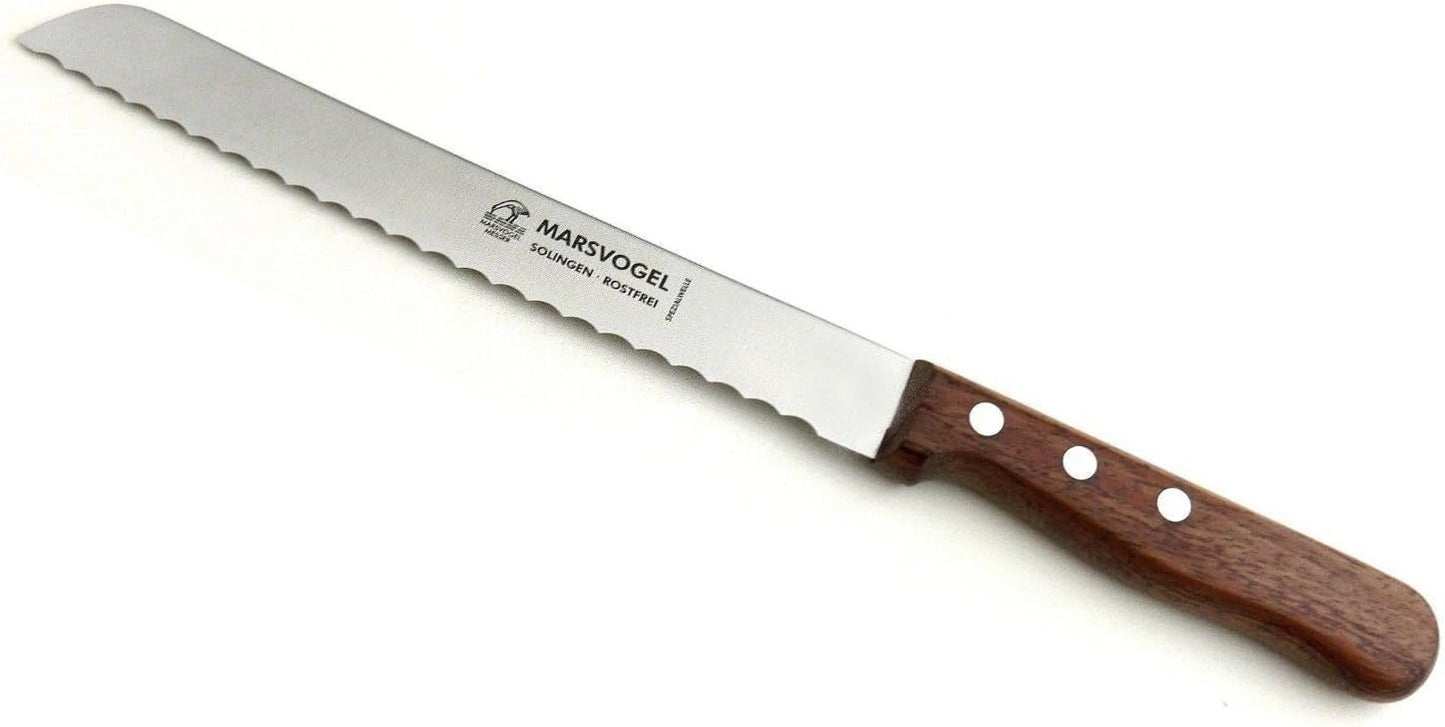 Brotmesser, Bubinga Braun