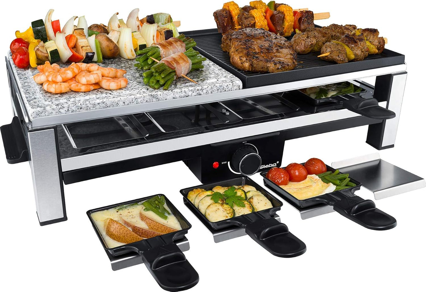 Multi-Raclette RC 108 für 8 Personen