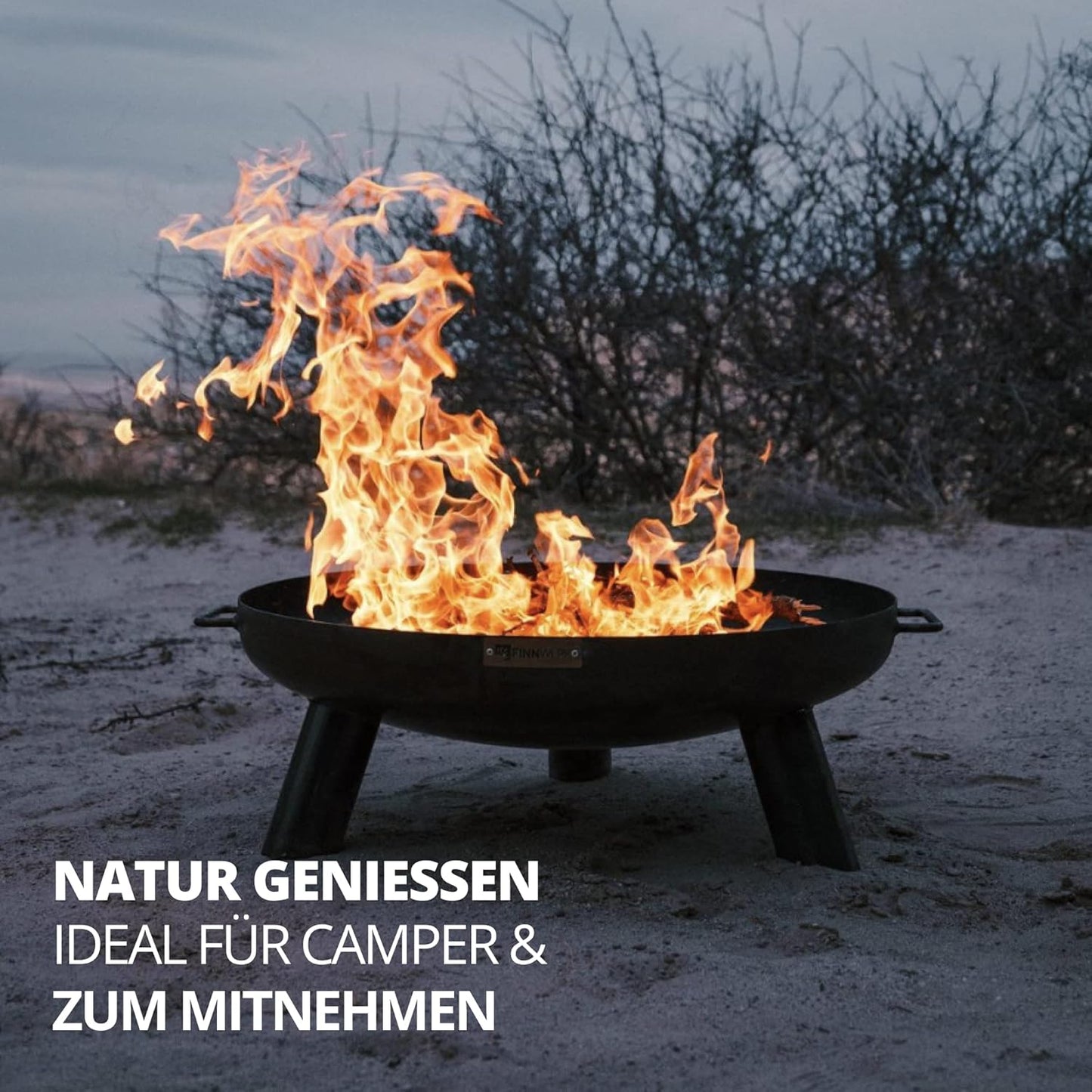 Feuerschale, 70 Feuerschale Schwarz