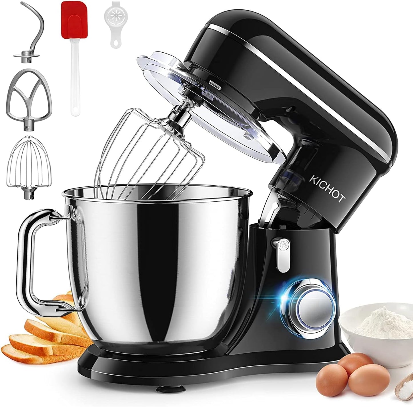 Küchenmaschine mit 10-Gang-Mixer, Black