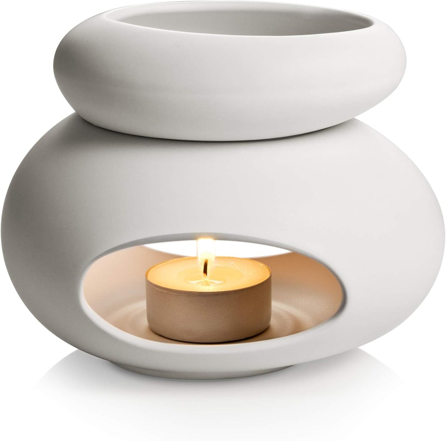 Tescoma 906832.11 Duftlampe Terrakotta/Erde Keramik Weiss, Bianco