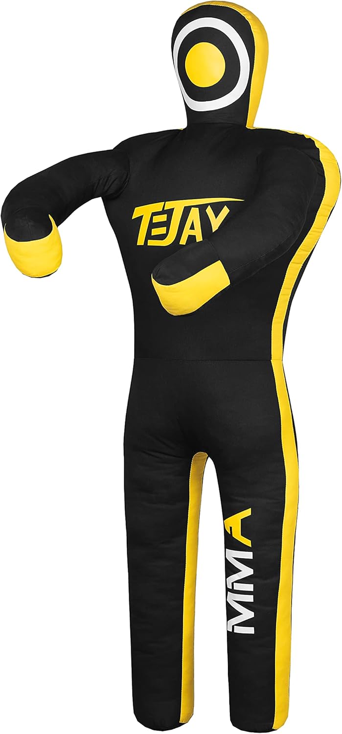 MMA-Grappling-Dummy, Black Yellow 47" (Inches)