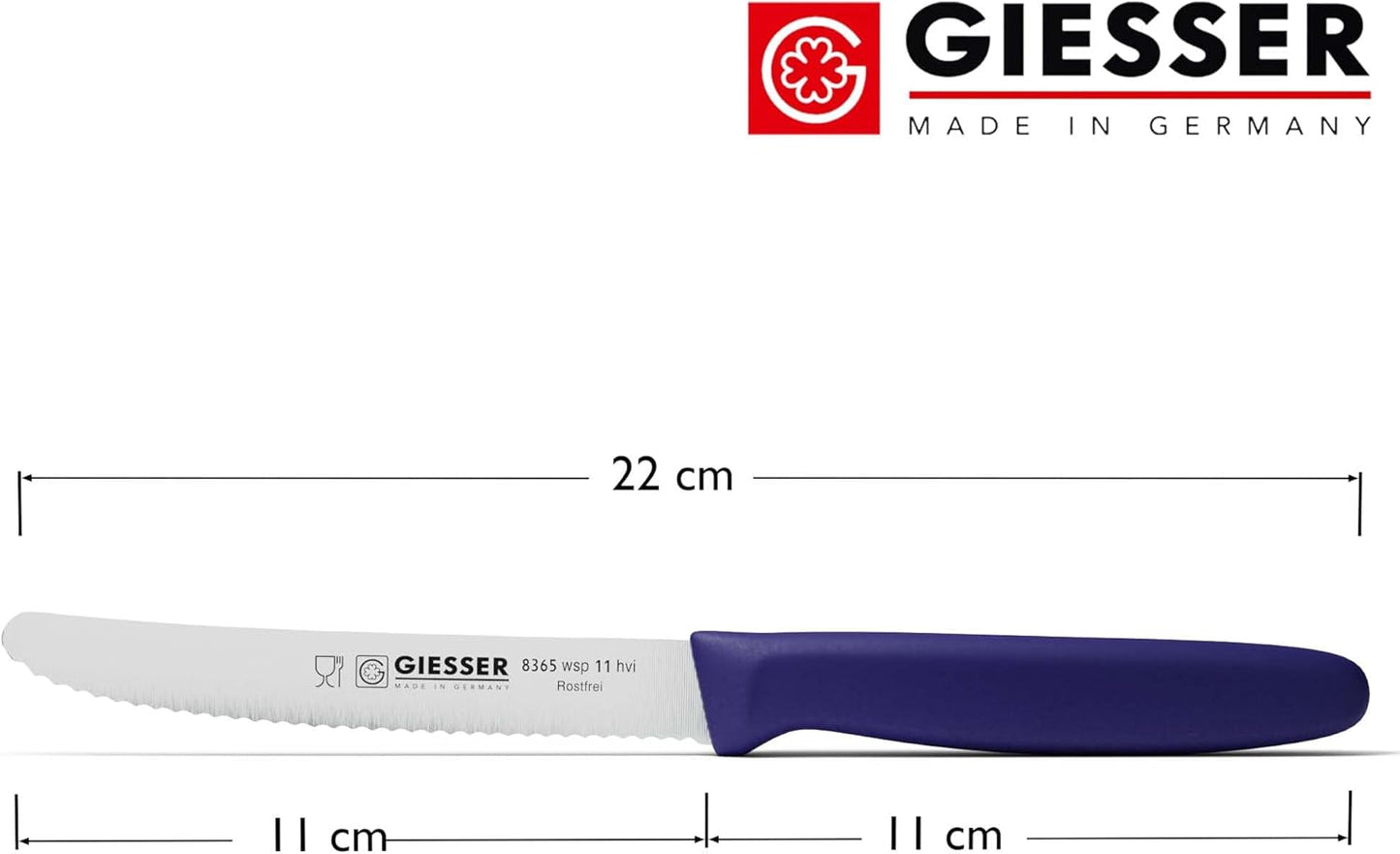 6-teiliges Gemüsemesser-Set, Halal